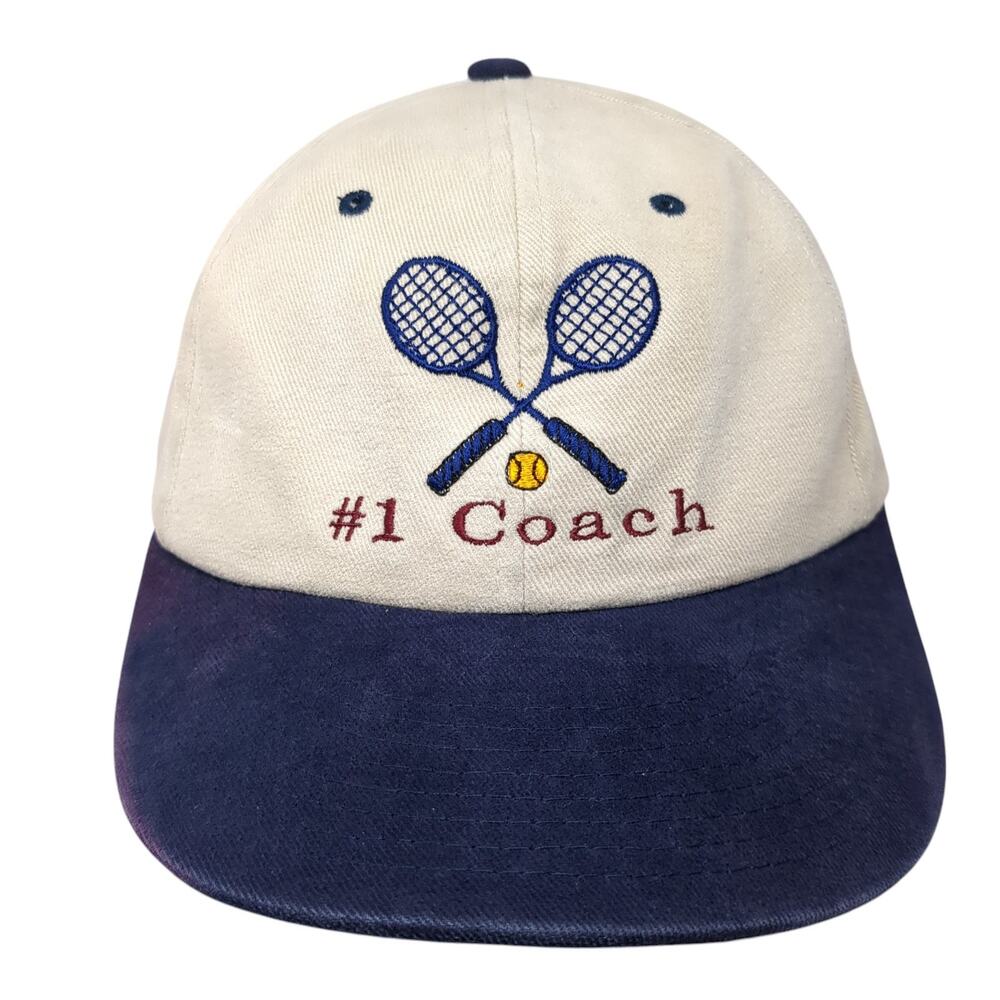 #1 Coach Leah '99 Slideback Baseball Cap Multicolor One Size Adjustable Zap